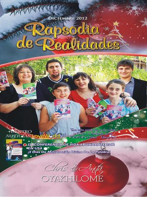 cover image of Rhapsody of Realities December 2012 Spanish Edition
